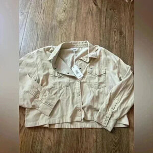Wrangler Women’s Button Down Pearl Snap Corduroy XL